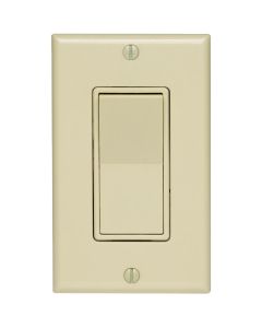 1p Ivory Deco Rocker Switch