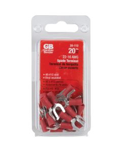 Gardner Bender 22 to 16 AWG #8 to #10 Yes Spade Terminal (20-Pack)