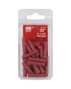 Gardner Bender 22 AWG to 16 AWG Red Butt Splice (22-Pack)