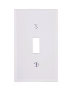 1-gang Switch Wallplate Wht