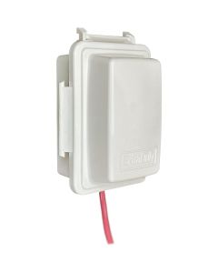 Southwire 14-In-1 Single Gang White Non-Metallic Vertical/Horizontal While In-Use Extra-Duty Rated Multi-Use Cover