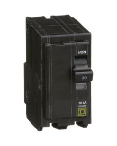 Square D QO 30A Double-Pole Standard Trip Circuit Breaker