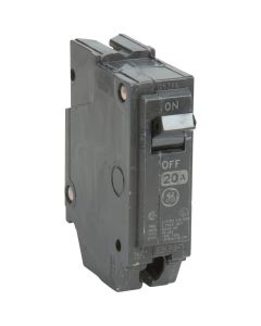 GE THQL 20A Single-Pole Standard Trip Circuit Breaker