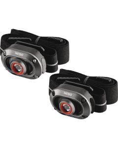 Nebo Mycro 250 Lm. LED Rechargeable Headlamp (2-Pack)