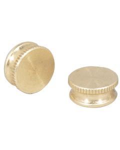 Westinghouse 1/2 In. Tapped 1/8 IP Brass Lock-up Cap (2-Pack)