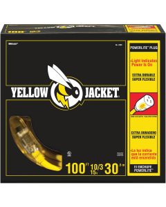 Yellow Jacket 100 Ft. 10/3 Contractor Grade Extension Cord