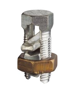 Blackburn 1 Str. to 12 Sol. Tin Plated Copper Alloy Split Bolt Connector