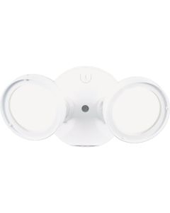 Halo Lumen Selectable White Twin Head LED Floodlight Fixture