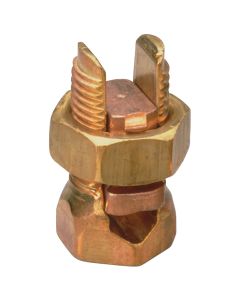 Gardner Bender #10 AWG Stranded, #10 to #8 AWG Solid Copper Alloy Split Bolt Connector (2-Pack)