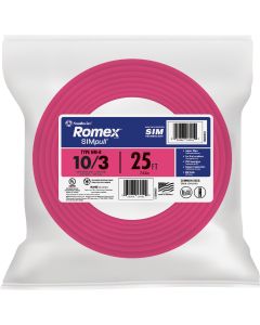 10-3 Nmw/G 25ft Romex Orange