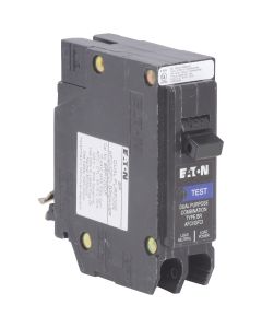 Eaton BR 20A Single-Pole AFCI/GFCI Circuit Breaker