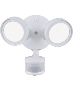 Halo Lumen Selectable White Motion Activated LED Floodlight Fixture