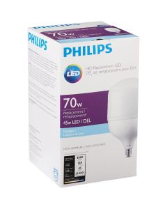 Philips 70W HID Equivalent Frosted T-Shape Medium Base LED High-Intensity Replacement Light Bulb