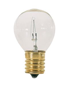 Satco 40W Clear Intermediate Base S11 Incandescent Appliance Light Bulb