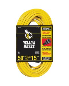 Yellow Jacket Lockjaw 50 Ft. 12/3 Extension Cord