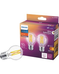 2pk 60w G16.5wg Led Bulb