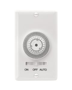 Prime 125V 24 Hr. In-Wall Mechanical Timer