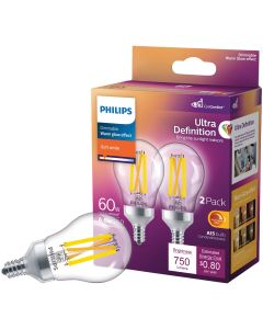 2pk 60w Can Wg Led Bulb