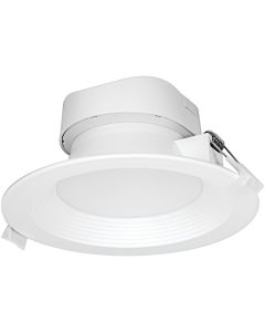 Satco 5 In./6 In. Direct Wired IC Rated White 4000K LED Recessed Light Kit