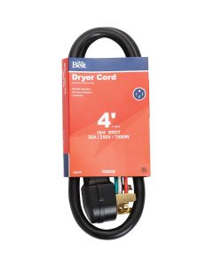 4' 10/4 Dryer Cord