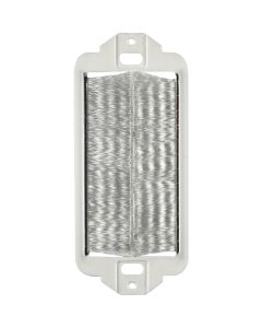 Leviton Decora White Brush Passthrough Wall Plate Insert