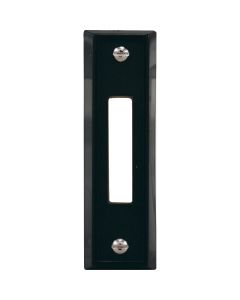 Heath Zenith Wired Black Doorbell Push-Button