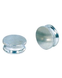 Westinghouse 1/2 In. Tapped 1/8 IP Nickel Lock-up Cap (2-Pack)