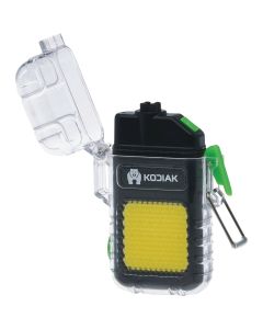 Kodiak Mini Rechargeable Plasma Lighter with COB LED Task Light