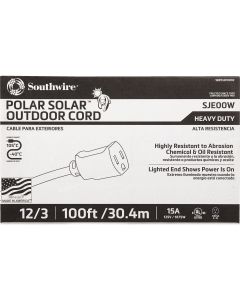 Coleman Cable 100 Ft. 12/3 Cold Weather Extension Cord