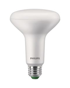 Philips Ultra Efficient 65W Equivalent Soft White BR30 Medium LED Floodlight Light Bulb