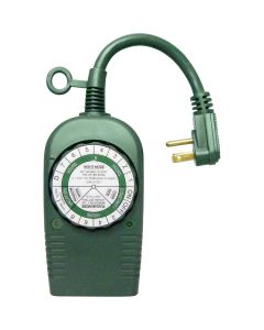 Do it 12.5A 120V 1500W Green Outdoor Timer