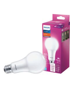 Philips 40/60/100W Equivalent Soft White A21 Medium 3-Way LED Light Bulb