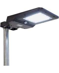 Wagan Tech Black Motion Activated Dusk To Dawn 1600 Lm. Solar Flood Light