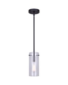 Home Impressions Joni 1-Bulb Black Incandescent Pendant Light Fixture