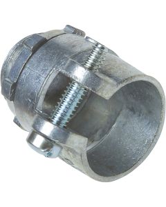 Sigma Engineered Solutions ProConnex 1/2 In. Straight Squeeze Die-Cast Zinc AC/MC/Flex Conduit Connector