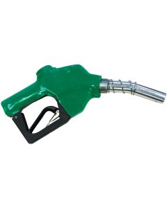 Apache 1 In. Spout Auto Shut-Off Diesel Fuel Nozzle, Green