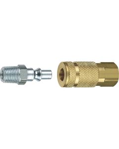 Tru-Flate 1/4 In. Coupler and Plug