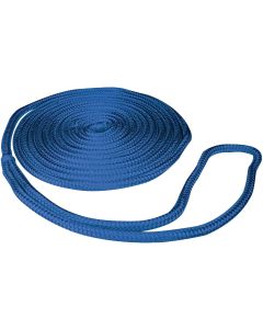 Seachoice 3/8 In. x 15 Ft. Blue Double Braid Nylon Dock Line