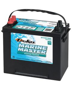 Deka Marine Master 12-Volt 550 CCA Starting Marine/RV Battery, Left Front Positive Terminal