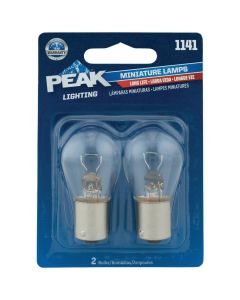 PEAK 1141 12.8V Mini Incandescent Automotive Bulb (2-Pack)