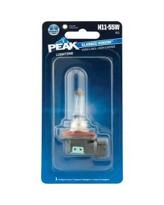 PEAK Classic Vision H11-55W 12V Halogen Automotive Bulb