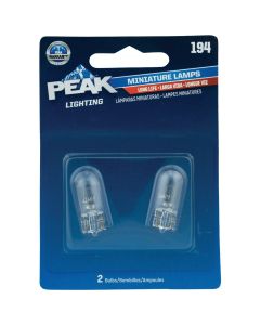 PEAK 194 14V Mini Incandescent Automotive Bulb (2-Pack)