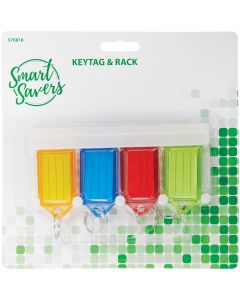 Smart Savers Keytag Rack (4-Key)