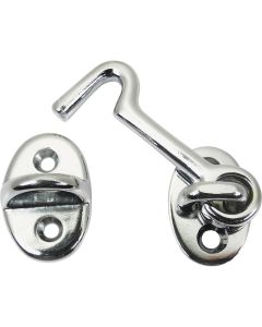 Seachoice 2 In. Chrome-Plated Brass Cabin Door Hook