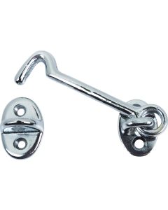 Seachoice 3 In. Chrome-Plated Brass Cabin Door Hook