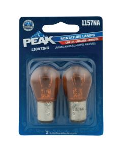 PEAK 1157NA 12.8/14V Mini Incandescent Automotive Bulb (2-Pack)