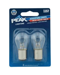 PEAK 1157 12.8/14V Mini Incandescent Automotive Bulb (2-Pack)