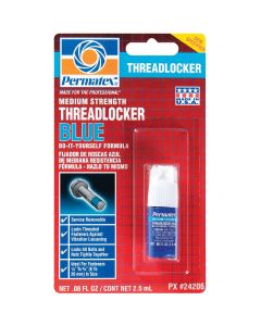 PERMATEX 0.08 Oz. Blue Medium Strength Threadlocker