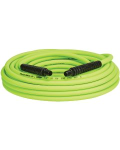 Flexzilla 1/4 In. x 50 Ft. Polymer-Blend Air Hose with 1/4 In. MNPT Fittings