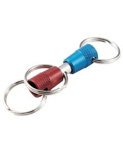 Lucky Line Steel 7/8 In. 3-Way Pull-Apart Key Chain